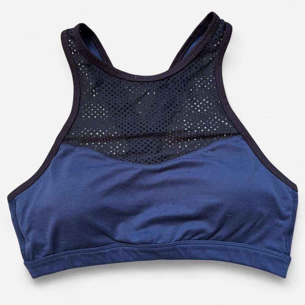 Abercrombie-fitch Women's Navy and Blue Bra